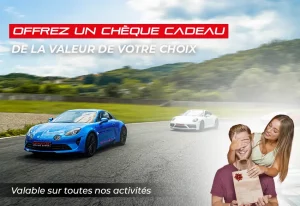 Offrir un chèque cadeau pilotage sur circuit