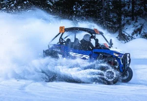Courses en buggy sur glace