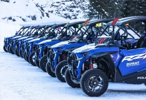 Courses en buggy sur glace