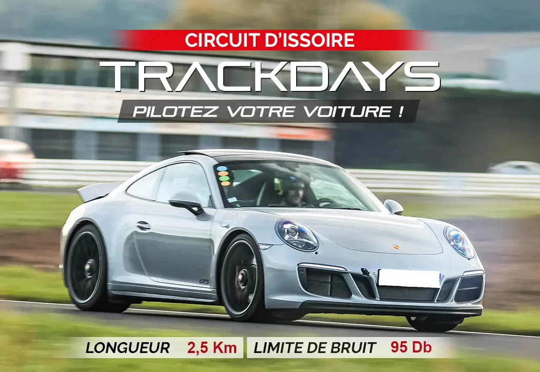 Trackdays - pilotez votre voiture sur le circuit d'Issoire