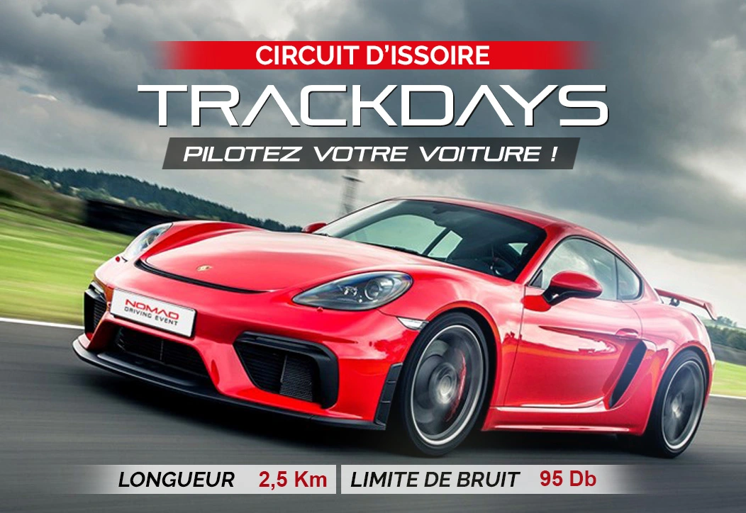 Trackday - roulage sur circuit de Issoire