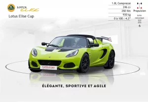 Stage de pilotage en Lotus Elise Cup