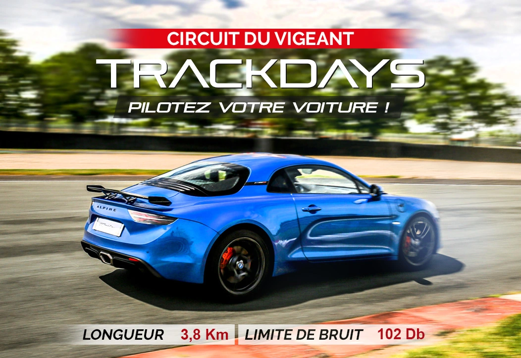 Trackday - roulage sur circuit de Val de Vienne
