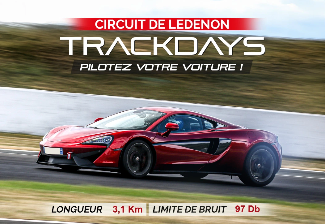 Trackday - roulage sur circuit de Lédenon
