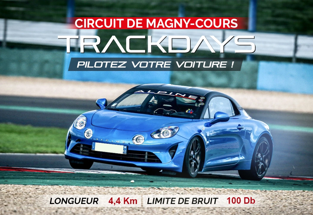 Trackday - roulage sur circuit de Magny-Cours