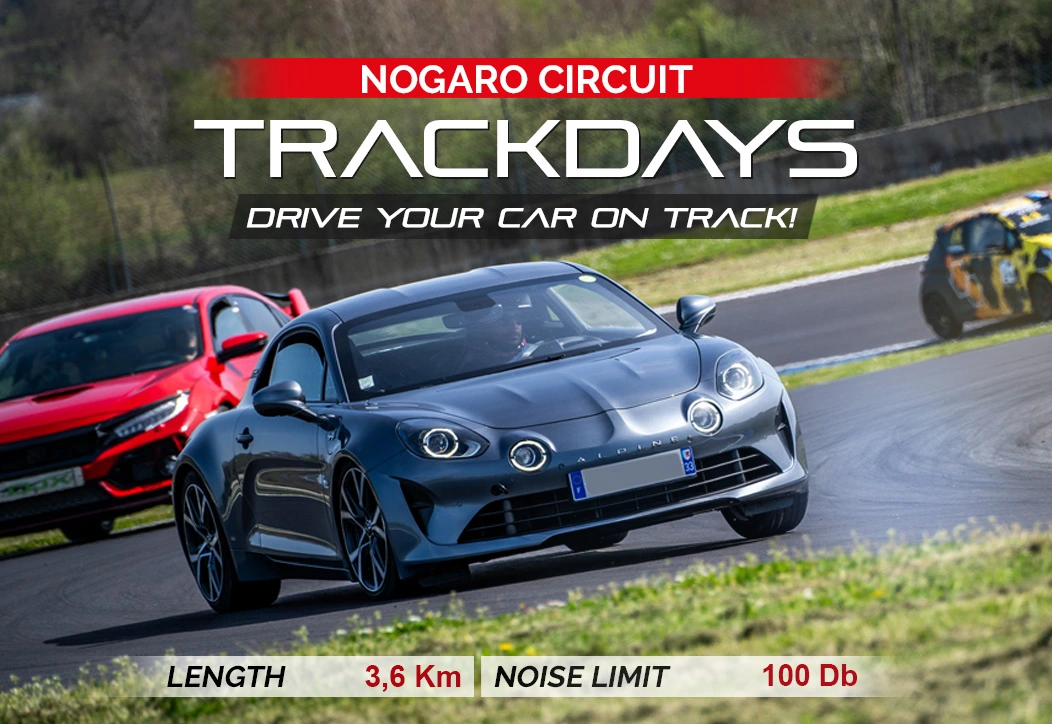 Trackday - roulage sur circuit de Nogaro