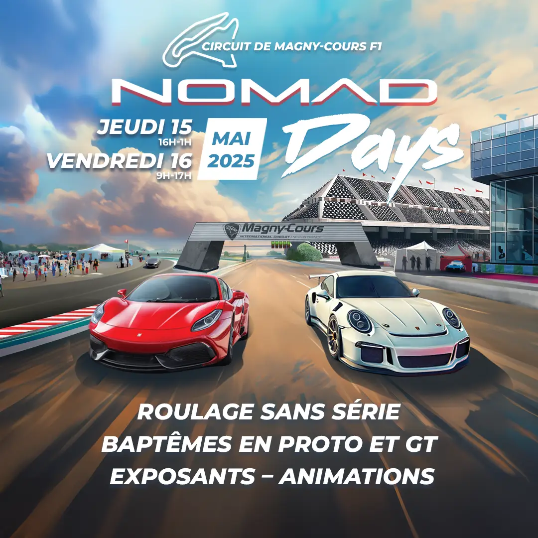 Nomad Days Circuit de Magny-Cours 15 et 16 mai