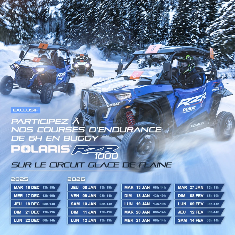 Courses en buggy RZR à Flaine