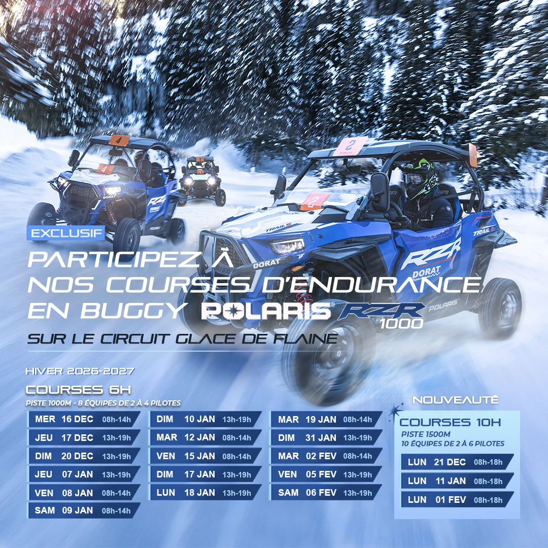 Courses en buggy RZR à Flaine