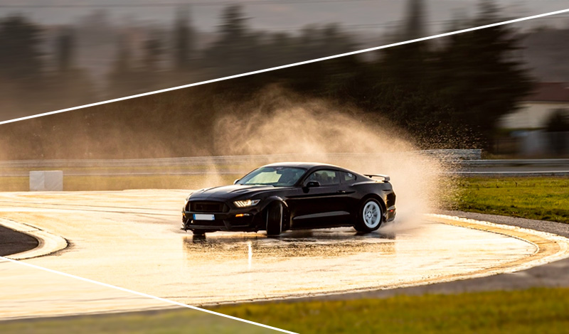 Stage Drift en Ford Mustang