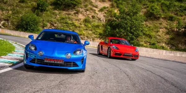 Séminaire automobile sur circuit