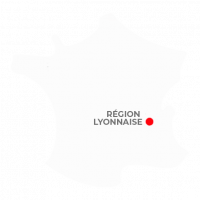 Carte région lyonnaise Transport depuis région lyonnaise