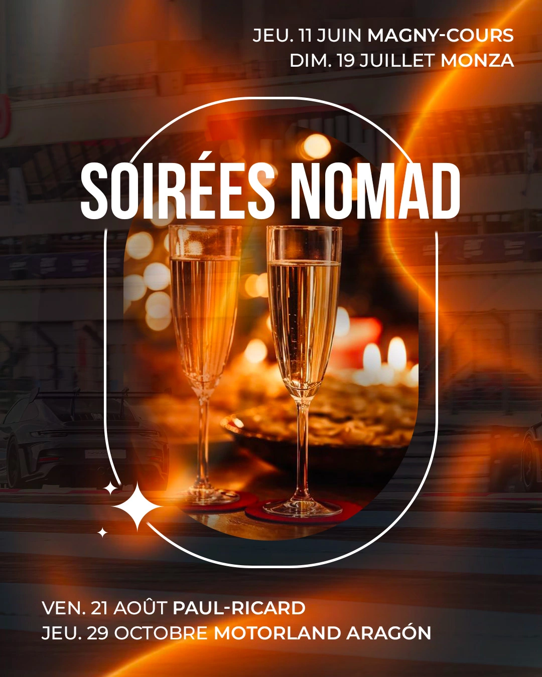 Soirée Nomad carré