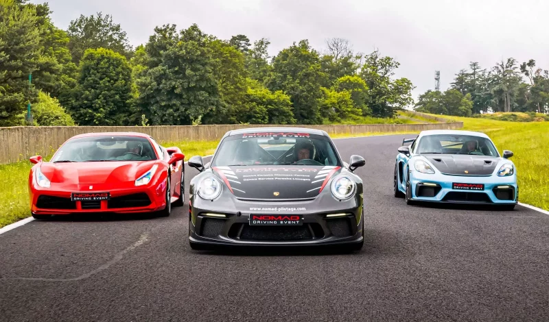 Stage de pilotage en Porsche et Ferrari