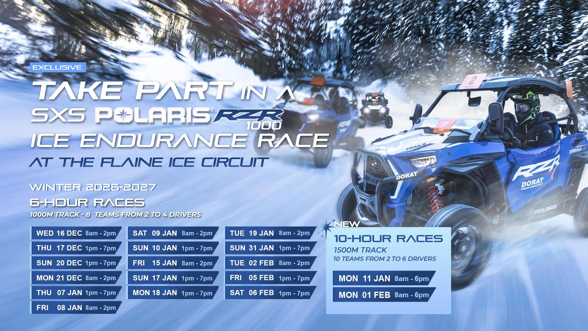 SXS Ice races at Flaine