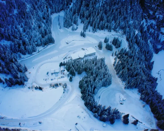Circuit glace de Flaine Circuit glace de Flaine